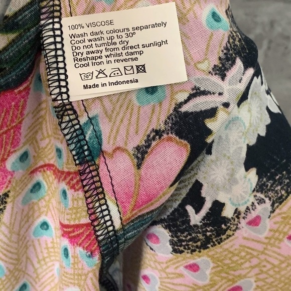 NWT Modcloth Feeling Serene Floral Maxi Dress - Picture 9 of 9